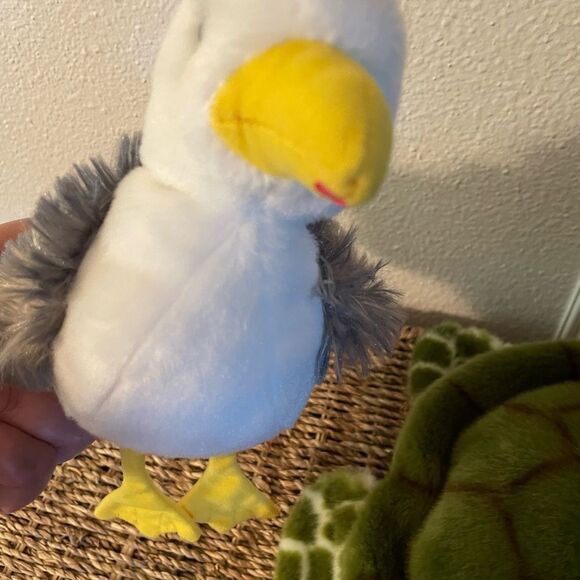 Douglas Turtle and Seagull Plush Animals - Picture 9 of 15